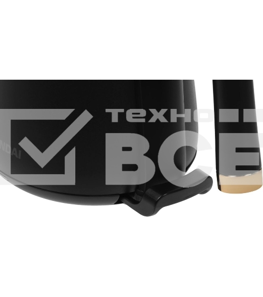 Чайник электрический Hyundai HYK-S5500 0.7 л, 1000 Вт, черный