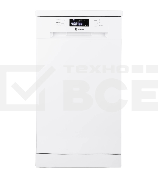 Посудомоечная машина LEONORD LDW-45A01 (109832), белый, 44.8 см, 9 компл., 49 дБ, класс: А+