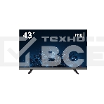 Монитор 43' Hikvision DS-D5043F3-1V0S VA 1920x1080, 60 Гц, 6.5 мс, 16:9, 300 кд/м², VGA, HDMI 1.4, 3.5 Jack, динамики (2x10 Вт), USB 2.0, черный, фото 1