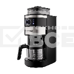 Кофеварка капельная Maunfeld MF-731BK черный, исп. кофе - зерновой/молотый, 0.83 л, 820 Вт., фото 1