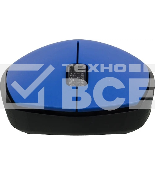 Мышь беспроводная Logitech M171 синий, 1000 dpi, радиоканал, USB, кнопки - 3