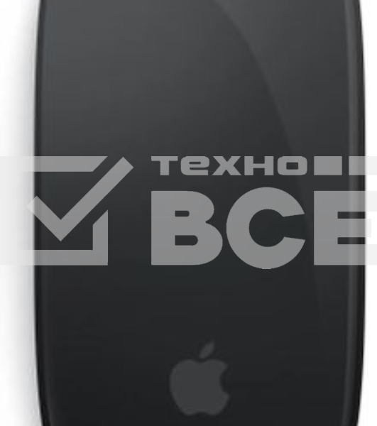 Мышь Apple Magic Mouse 3 A3204 черный лазерная беспров. BT для ноутбука (MXK63CH/A)