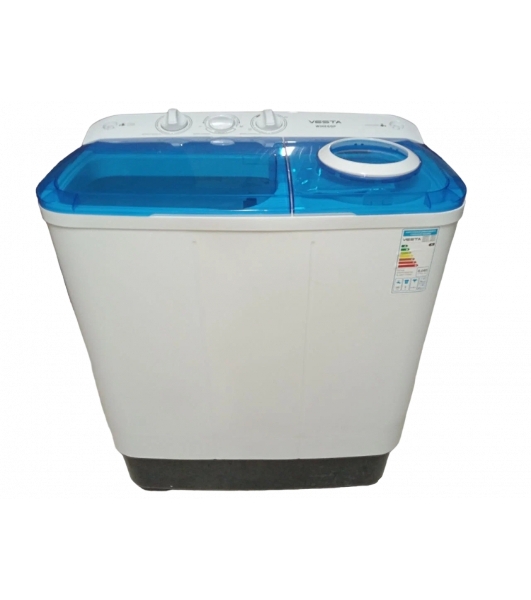 Стиральная машина VESTA WME60P Ex синий, загрузка вертикальная 6 кг