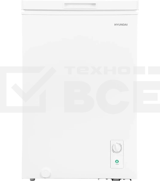 Морозильный ларь Hyundai CH1002, белый, 99л