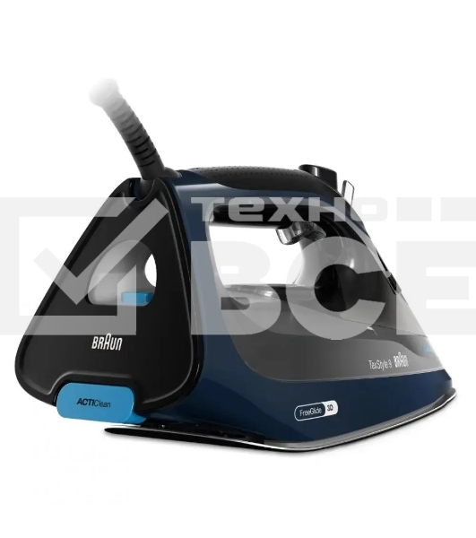 Утюг Braun SI9682DB 3200Вт черный/синий