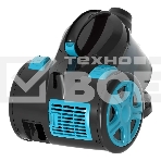 Пылесос Blackton Bt VC1802B черный/голубой, 350/1400 Вт, уборка сухая, пылесборник контейнер 2 л, фото4