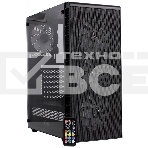 Компьютерный корпус Powercase Mistral Z4С Mesh LED, Tempered Glass, 4x 120mm 5-color fan, чёрный, ATX  (CMIZ4C-L4), фото9