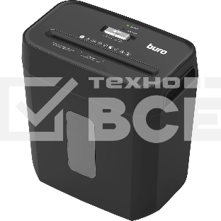 Шредер Buro Office BU-S800 (секр.P-4) фрагменты 10лист. 21лтр. пл.карты