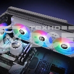Система водяного охлаждения Thermaltake TH420 V2 Ultra Snow Edition ARGb Soc-AM5/AM4/1151/1200/1700 белый 4-pin 34.7dB Al+Cu LCD Ret (CL-W407-PL14SW-A), фото4