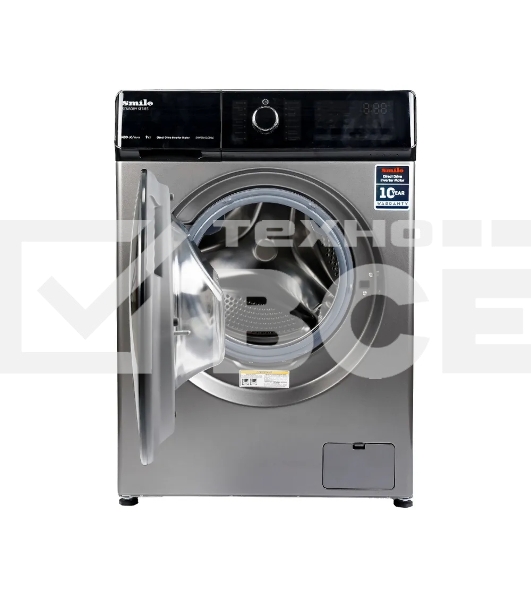 Стиральная машина Smile SWMSW9DG1400 серый, загрузка фронтальная 9 кг, 1400 об/мин, класс: А+++