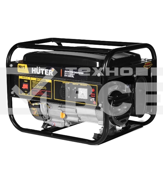 Электрогенератор бензиновый Huter DY3000L, 2.8 кВт, 67 дБ, 39 кг