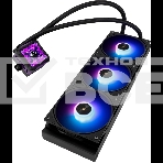 Система водяного охлаждения Thermalright Frozen Warframe PRO 360 ARGB Soc-AM5/AM4/1200/1700/1851 черный 4-pin 29.8dB Al LCD Ret (F-WFRAME-PRO-360-BL-ARGB), фото6