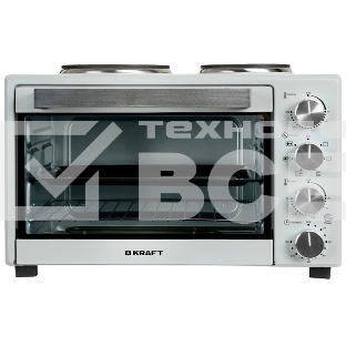 Мини-печь Kraft KFC-MOHP 380 HGR 38 л, 1600 Вт, серый