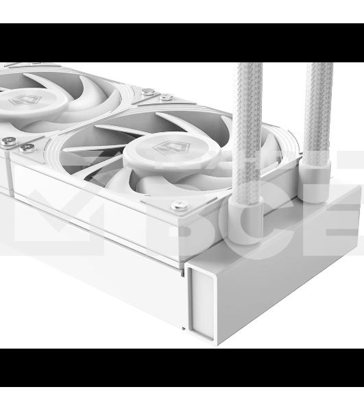 Система водяного охлаждения ID-Cooling DX240 Max белый 120мм алюминий+медь 2150rpm 32.5db 4-pin 300W