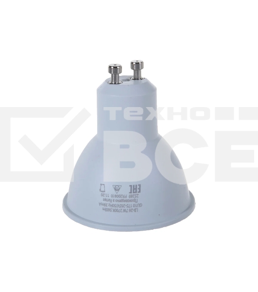 Лампа светодиодная FERON LB-26 (25289) 7W 230V GU10 2700K матовая