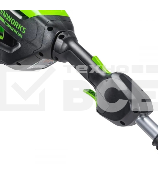 Триммер аккумуляторный GreenWorks GD82LTk5, 82V, 40 см, бесщеточный, с 1хАКБ 5 Ач и ЗУ (2110607UB)