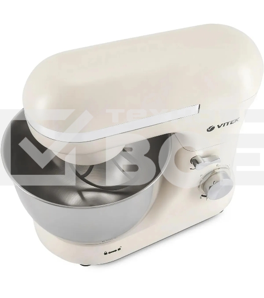 Миксер планетарный Vitek VT-PM0110 1500Вт кремовый