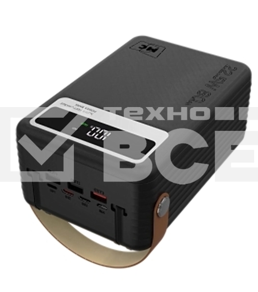 Портативный аккумулятор MORE CHOICE (4620202552921) PB69-80 80000mAh 3USB+2Type-C+1USB-IP+1micro-USB 3.0A, черный