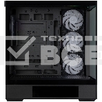 Компьютерный корпус ZALMAN P40 DS, ATX, черный, WINDOW, 9.1-inch LCD screen, 2xCombo(2.5” or 3.5”), 1x2.5”, 1xUSB TYPE-C, 2xUSB 3.0, SIDE 3x120мм ARGb, REAR 1x120мм ARGb, фото3