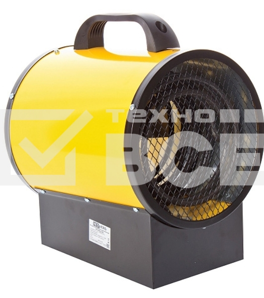 Тепловая пушка электрическая RedVerg RD-EHR5A/380 5000Вт желтый/черный