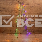 Гирлянда светод. Funray Дождик, SE-RAIN-200M, 10н по 2м, 200LED, мульти(4цв.), контр, зел.шн 1,5м,, фото5