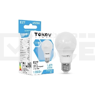 Лампа светодиодная TOKOV ELECTRIC 11Вт А60 6500К Е27 176-264В