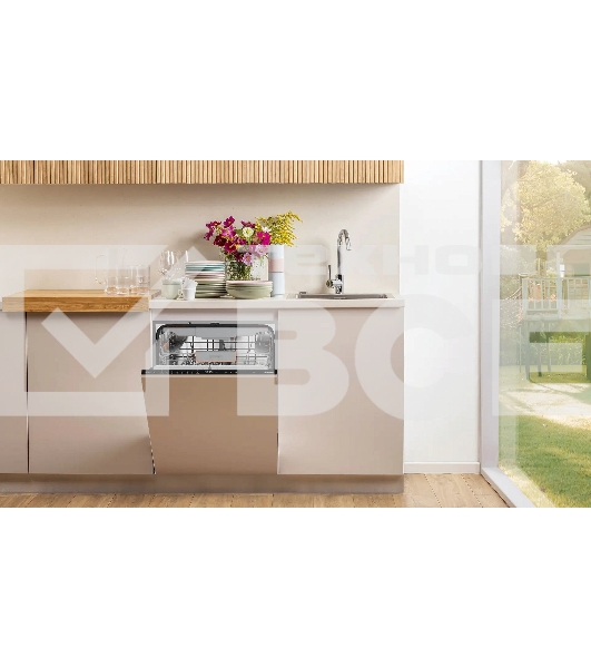 Посудомоечная машина встраиваемая Gorenje GV673B65 16 комплектов, 3 корзины, инверторный мотор, отсрочка старта, Wi-Fi управление, сенсорное управление, полный AquaStop, сенсор уровня воды, энергоэффективность А+++, уровень шума 42 дБ, белый