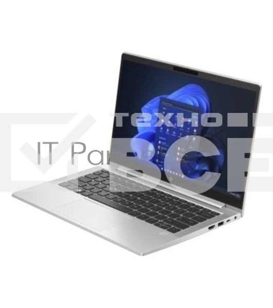 Ноутбук HP EliteBook 630 G10 Core i7 1355U 16Gb SSD512Gb Intel Iris Xe graphics 13.3' FHD (1920x1080) Windows 11 Pro silver WiFi BT Cam (816M8EA/16GB/W11P)