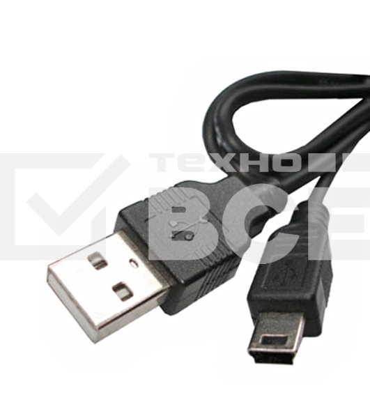 Кабель 5bites UC5007-005 USB2.0, AM/min 5pin, 0.5м.