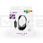 Гарнитура CBR CHP 353M Black, проводная стерео, микрофон с шумоподавл., USB, регул. оголовья, длина кабеля 2,2 м, цвет чёрный, фото6