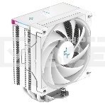 Кулер для процессора DEEPCOOL AG400 DIGITAL WH белый, 120 мм, алюминий/медь, 2100 об/мин, 31.6 дБ, 4 pin, 220 Вт, 152.7 мм, фото 1