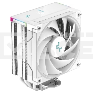 Кулер для процессора DEEPCOOL AG400 DIGITAL WH белый, 120 мм, алюминий/медь, 2100 об/мин, 31.6 дБ, 4 pin, 220 Вт, 152.7 мм