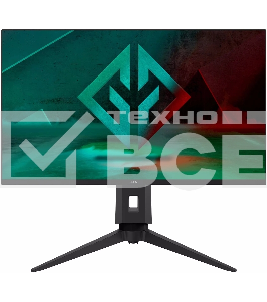 Монитор 27' GMNG GM-27F12 VA 2560x1440, 180 Гц, 1 мс, 16:9, 300 кд/м2, 2хHDMI, 2хDP, выход на наушники, черный