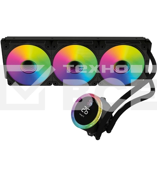 Система водяного охлаждения Bloody BD-LC360ARGB2 ARGB черный 120мм алюминий+медь 1800rpm 35db 300W