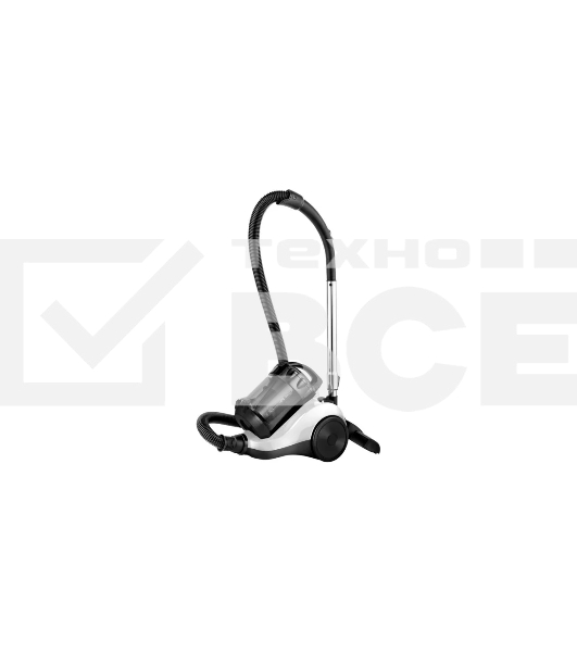 Пылесос Centek CT-2529 белый/черный, 350/2000 Вт, уборка сухая, пылесборник - контейнер, 2 л