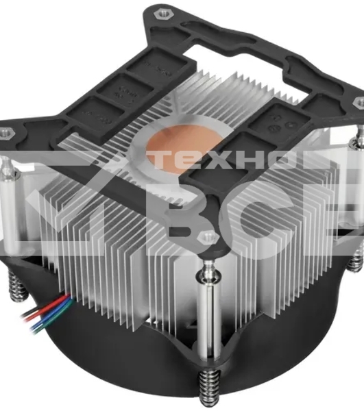 Кулер ЦП DEEPCOOL T31P OTDP-ICAS-T31P черный/серебристый 100мм алюминий 2400rpm 30db 95W 66мм