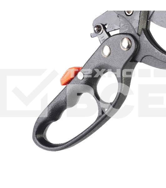 Секатор контактный PATRIOT PBP 205 R, наковаленка, храповый механизм, 205 мм
