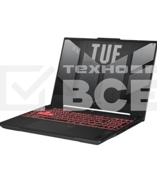 Ноутбук ASUS TUF Gaming A15 FA507UI-LP181 серый AMD Ryzen 7 8845HS/16Gb/512Gb/RTX4070 8Gb/15.6