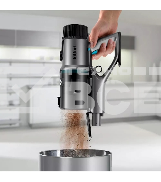 Пылесос ручной Kitfort КТ-5158 350Вт серый/черный