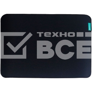 Коврик для мышки Raskat черный XS (300x250, резина/ткань, прошитый край)