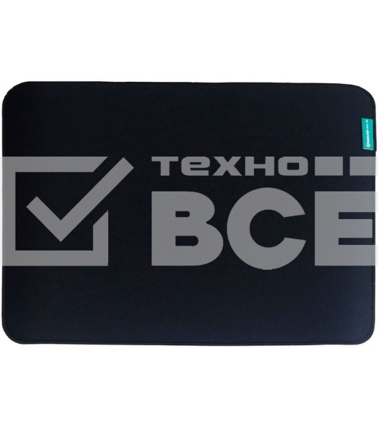 Коврик для мышки Raskat черный XS (300x250, резина/ткань, прошитый край)