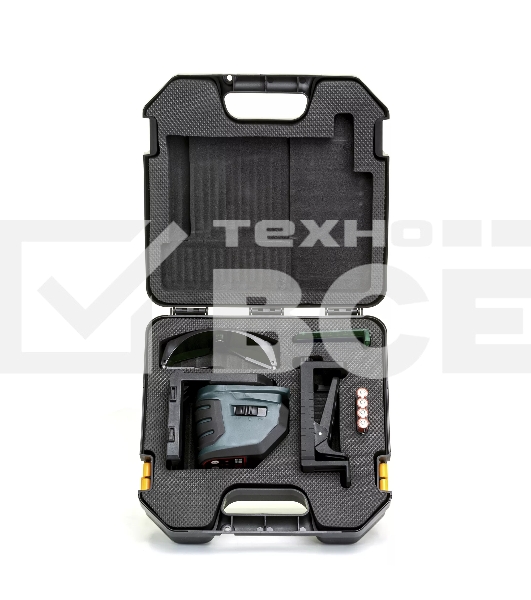 Профессиональный уровень лазерный линейный с автоматическим выравниванием KLPRO KLLZR118GL (горизонт, вертикаль, зеленый луч)