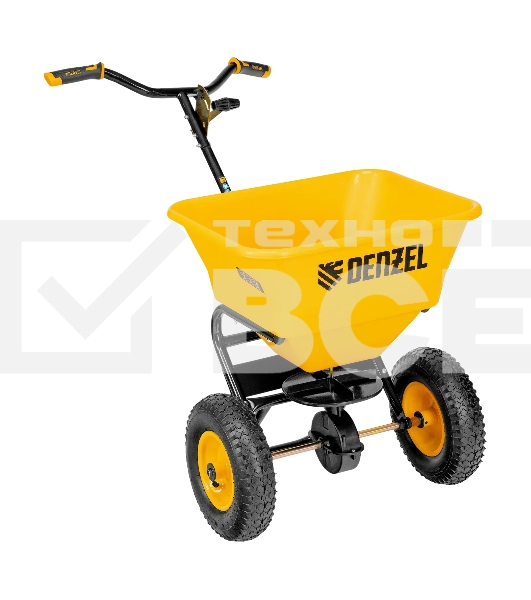 Механическая сеялка на колесах Denzel 45 л
