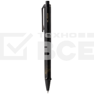 Ручка гелевая автоматическая Deli Nusign NS557C BLACK черный, d=0.5мм, черные чернила, 1 стержень, линия 0.5мм