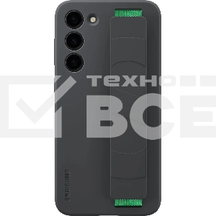 Чехол (клип-кейс) Samsung для Samsung Galaxy S23+ Silicone Grip Case черный (EF-GS916TBEGRU)