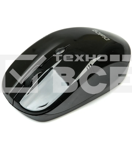 Комплект клавиатура+мышь Dialog KMROP-4010U беспроводной, USB, 1600 DPI, чёрный