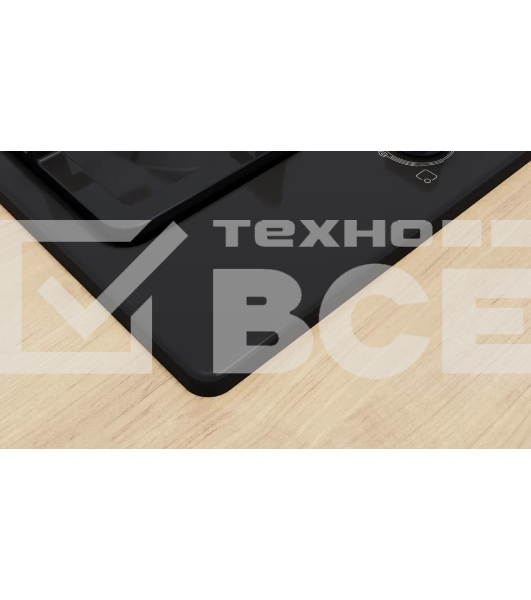 Газовая варочная панель Bosch PGP6B6K90R черный