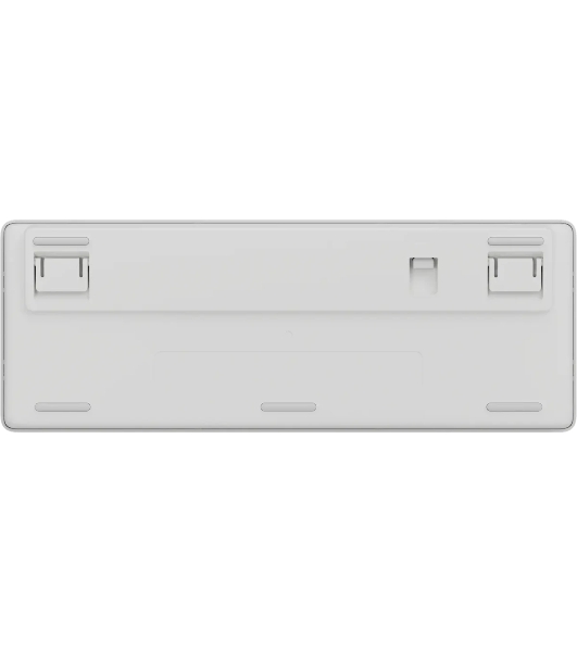 Клавиатура Logitech K868 гибридная, USB Type-A, Bluetooth, радиоканал, белый