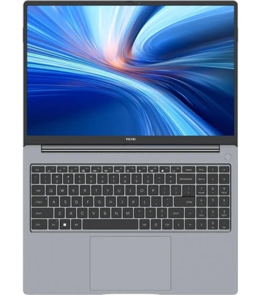 Ноутбук Tecno MegaBook T16RA/16'/IPS/Intel Core i5 13420H/16Gb/1Tb SSD/Intel UHD Graphics/Windows 11 Home/серый/1.74kg