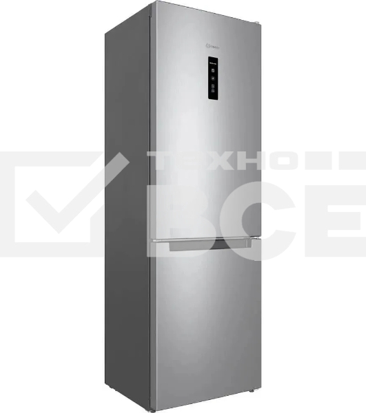 Холодильник Indesit ITS 5180 G серебристый двухкамерный 220/78л морозилка снизу, No Frost